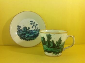 A Chelsea coffee cup and saucer