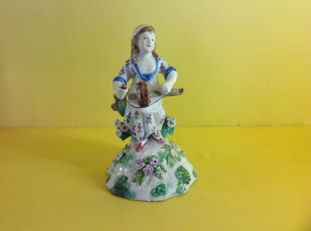 A rare English porcelain figure