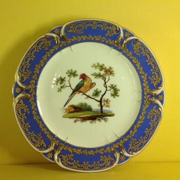 A Paris porcelain plate