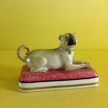 A Minton model of a pug 