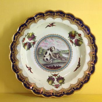 A Worcester plate 