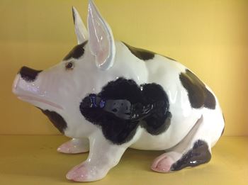 A Wemyss large model of a pig 