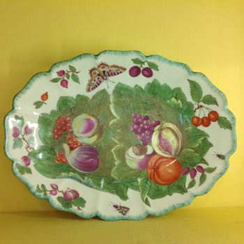 A Chelsea large oval dish 