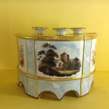 A Barr, Flight and Barr Worcester bough pot and cover 