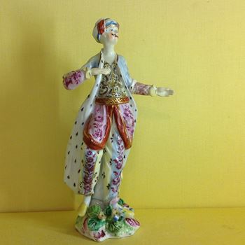 A Bow figure of a male Turkish Dancer 