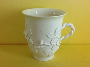 A rare Meissen Bottger porcelain tall coffee cup