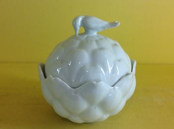 An extremely rare Chelsea artichoke form tureen and cover 