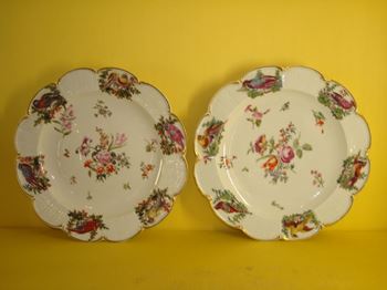 A pair of Chelsea plates