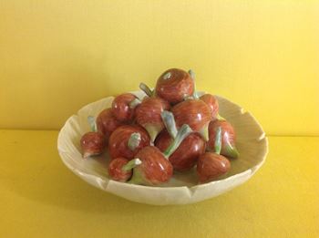 An Anne Gordon small bowl of radishes 