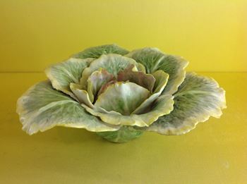 An Anne Gordon porcelain model of a cabbage 