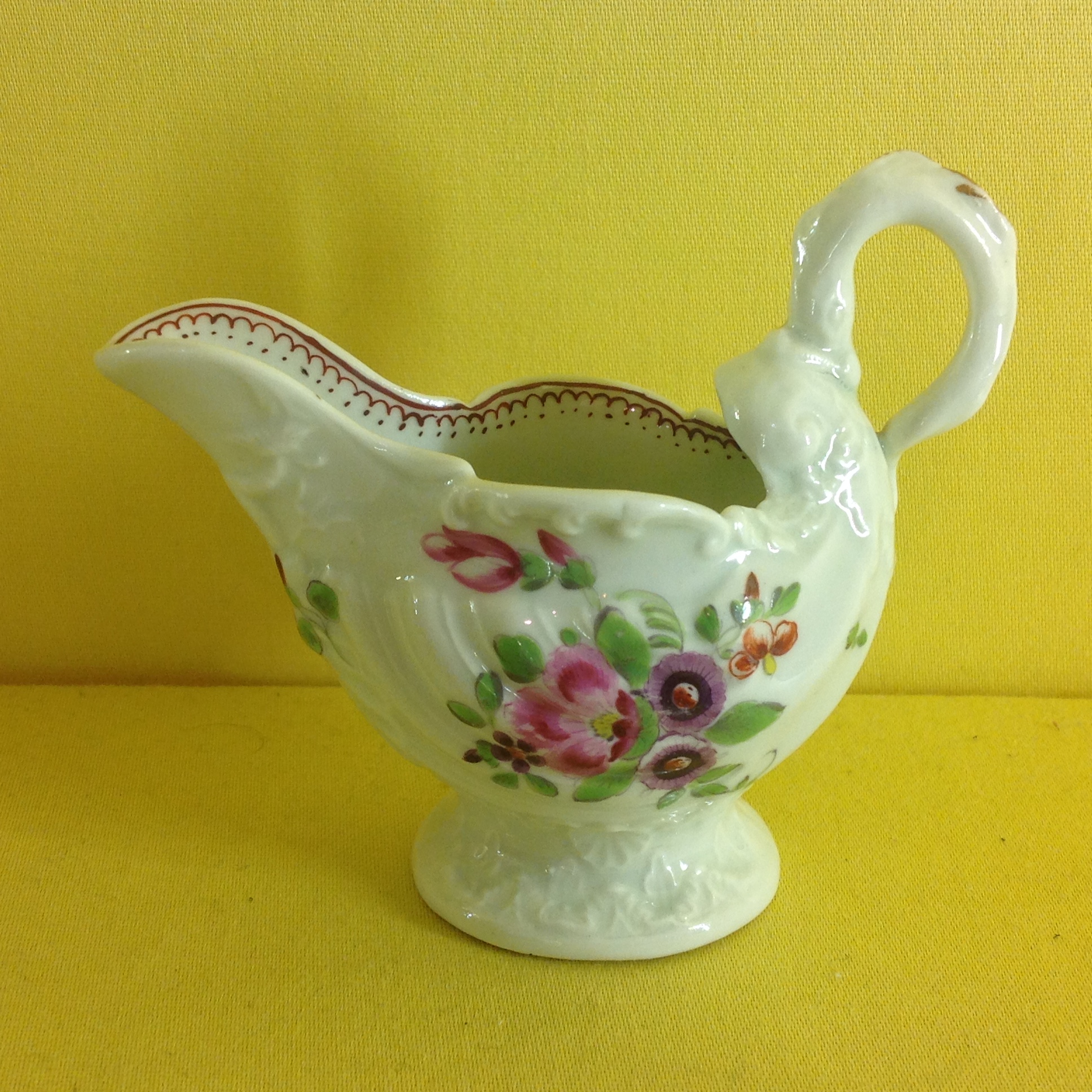  A Worcester 'Dolphin Ewer'