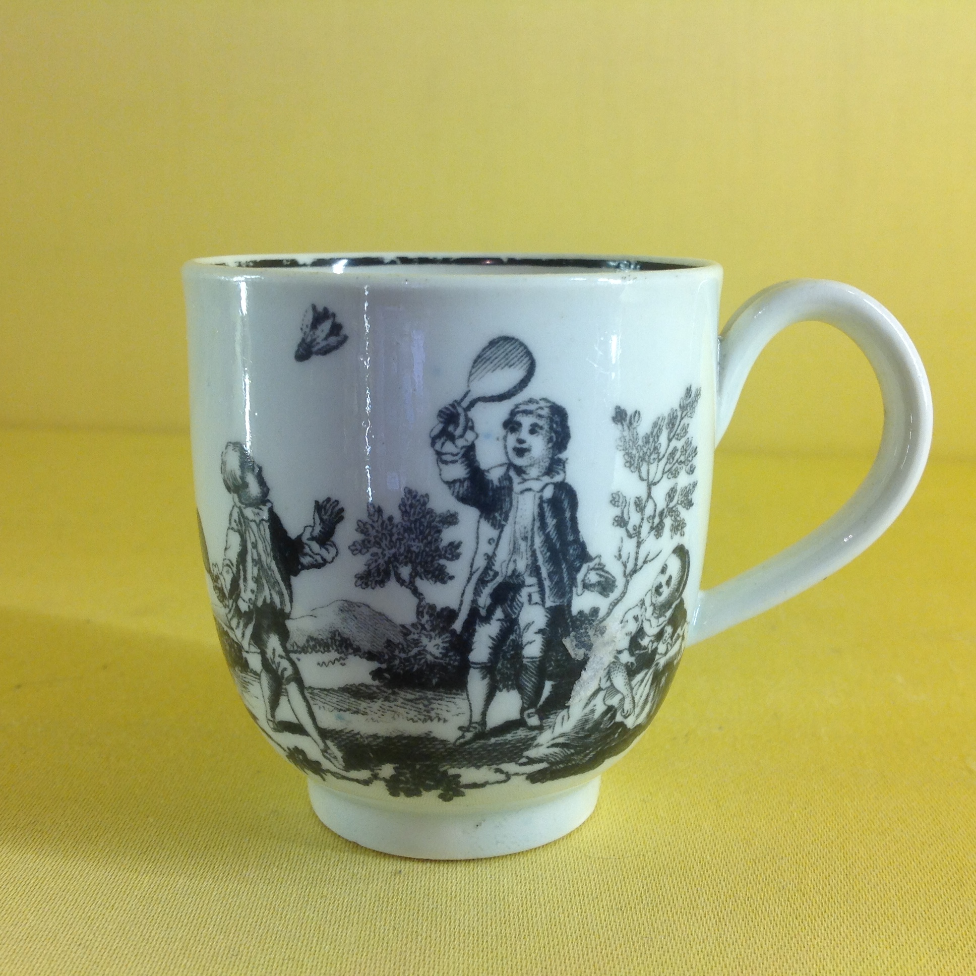 A rare Worcester coffee cup 