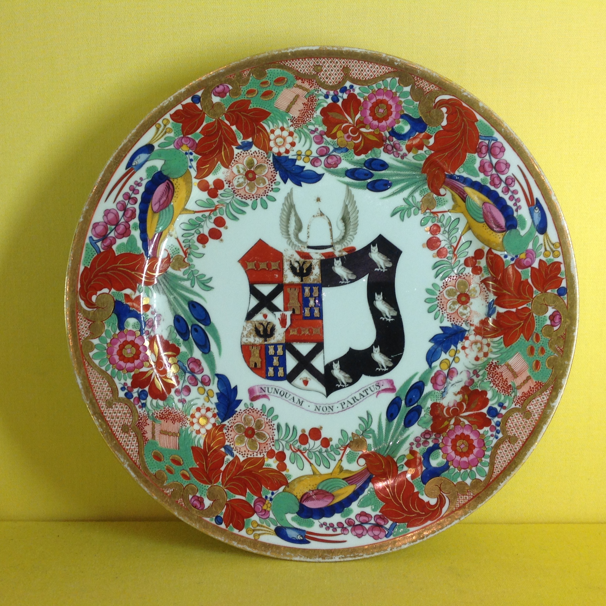 A Barr, Flight and Barr Worcester plate