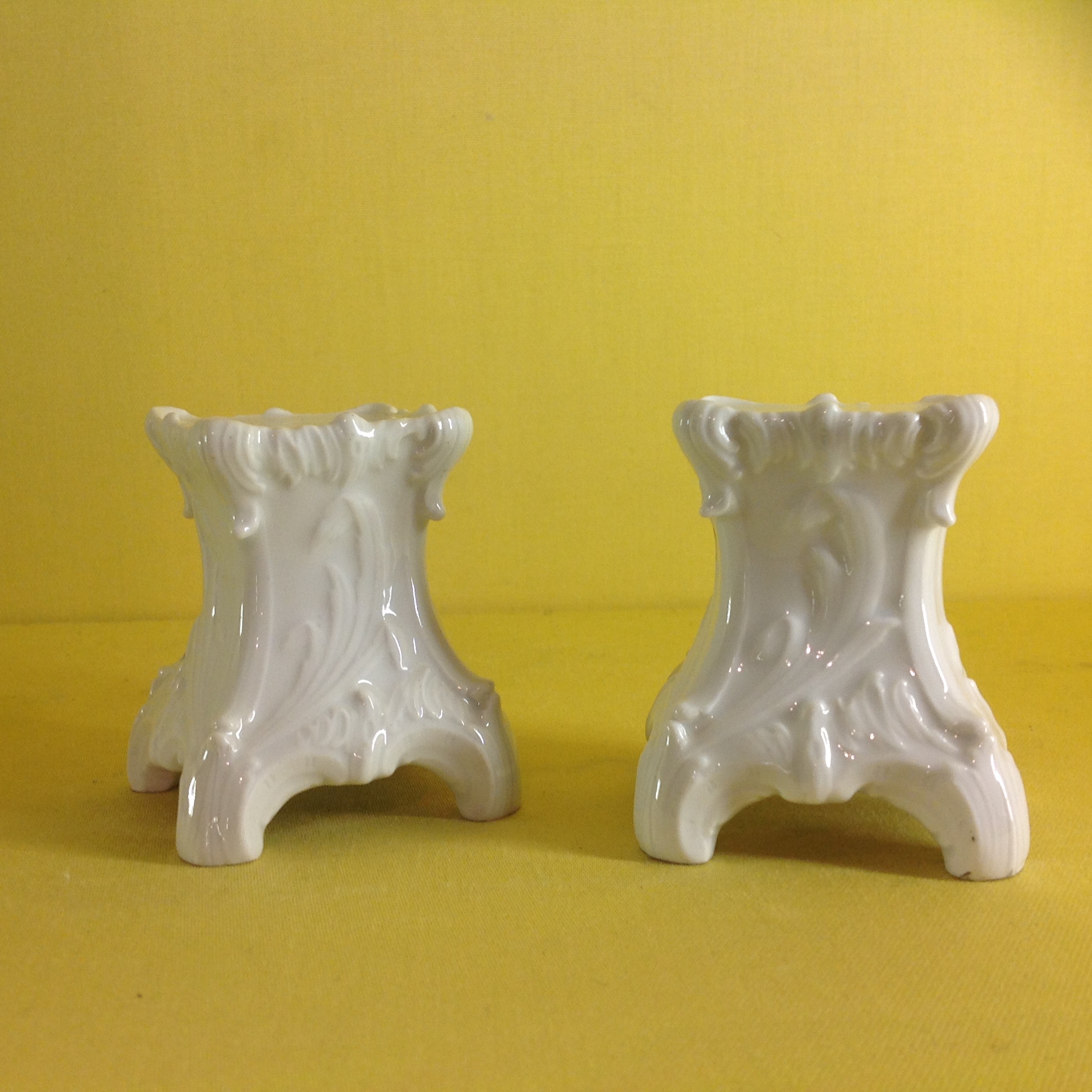 A pair of Berlin small pedestals