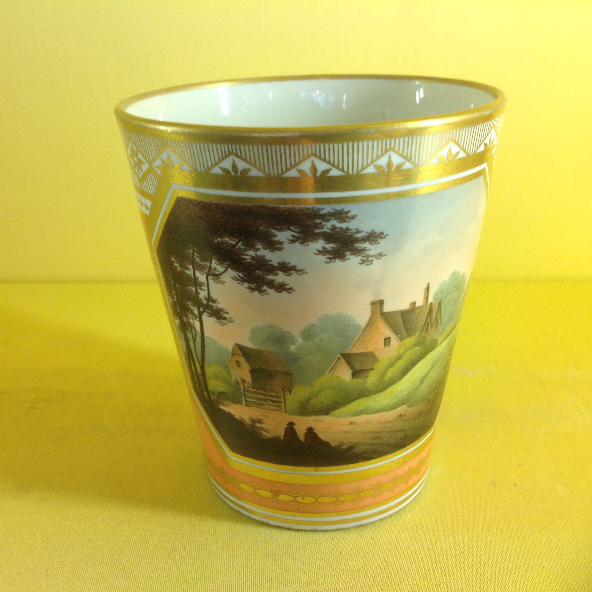 A Flight and Barr Worcester beaker 