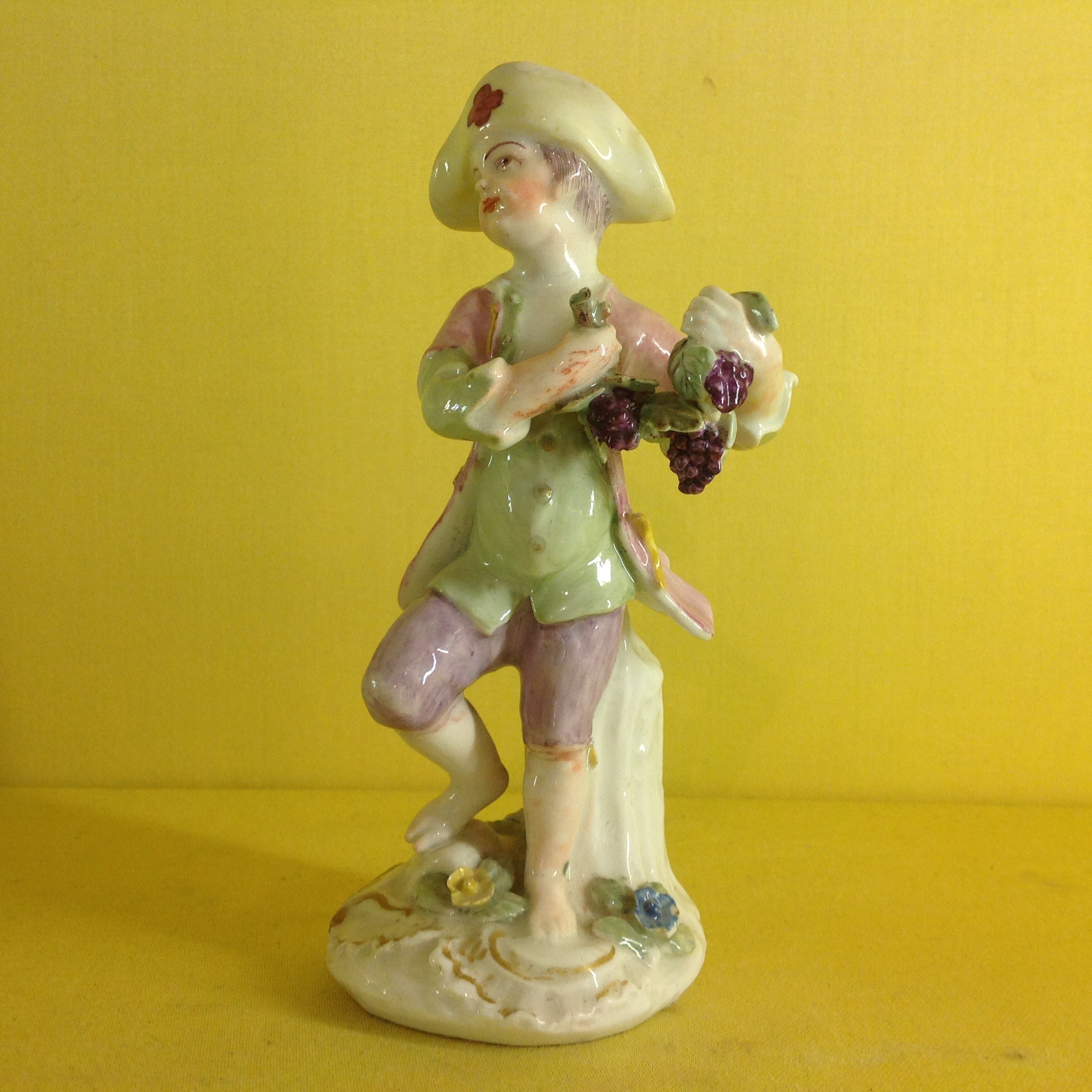 A Bow figure of Autumn