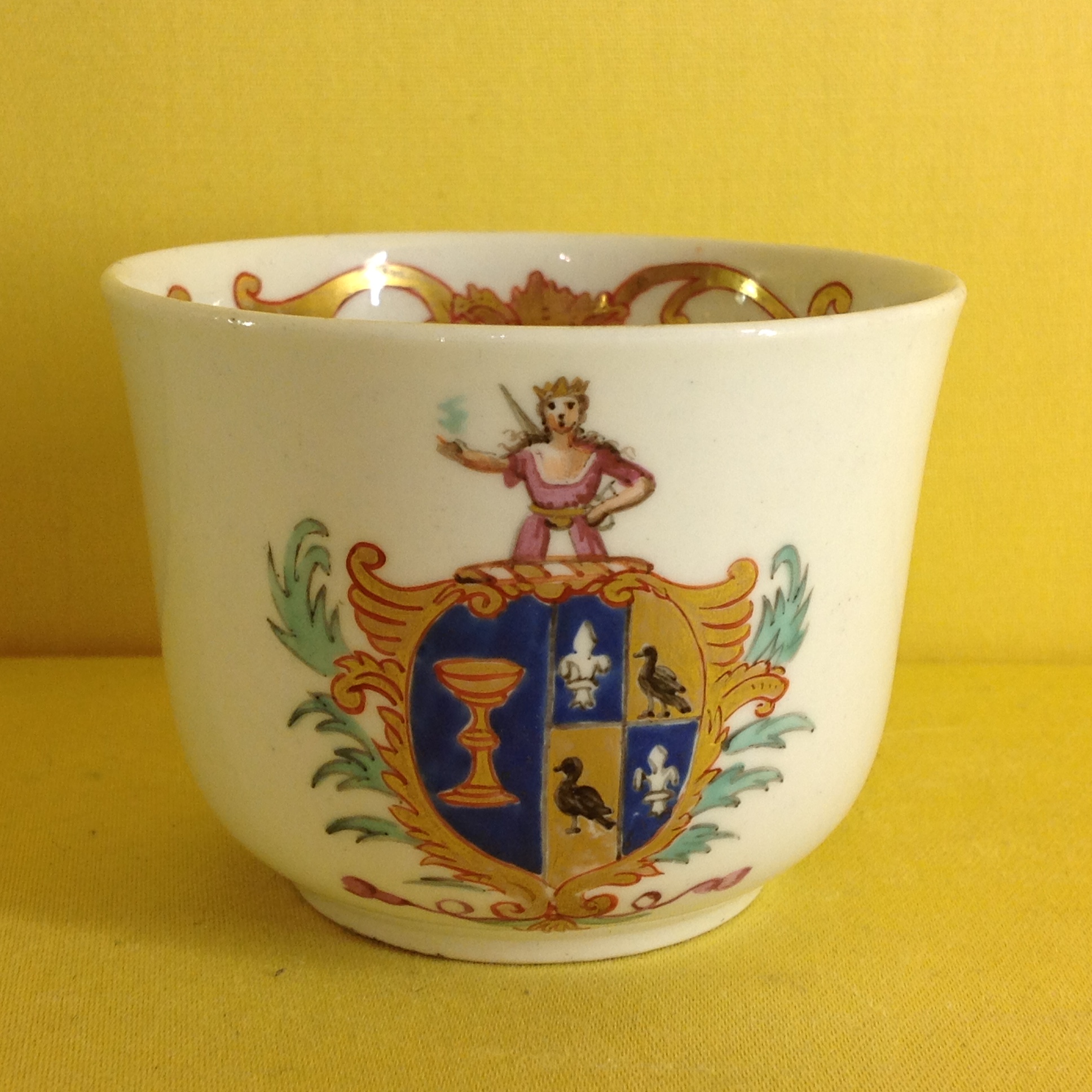 An unusual Coalport  teacup 