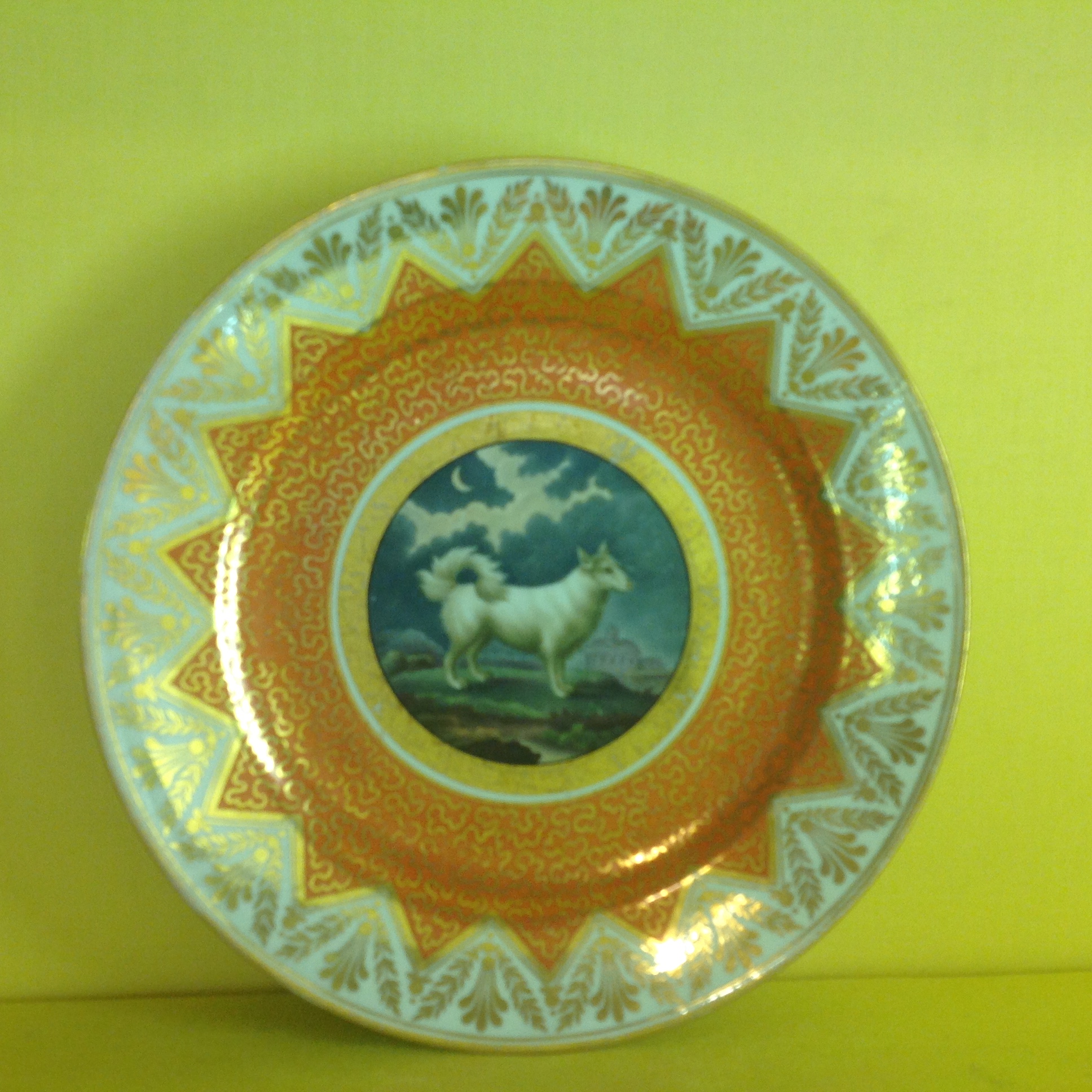 A Chamberlain's Worcester plate 