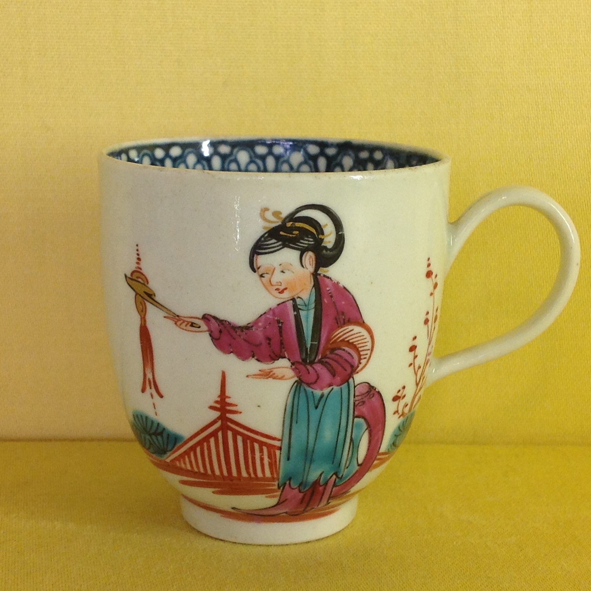 A Worcester coffee cup