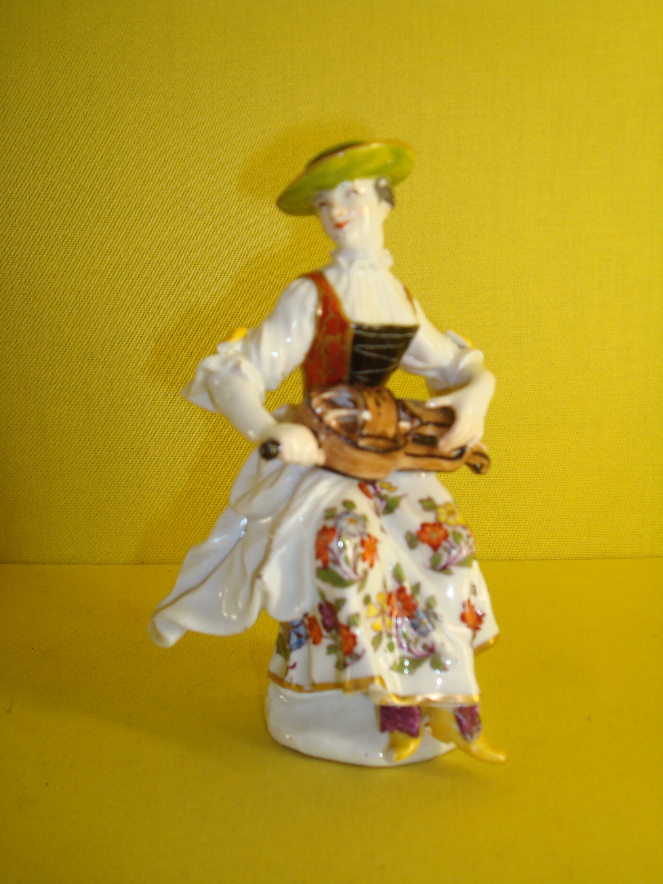 A Meissen figure of Columbine