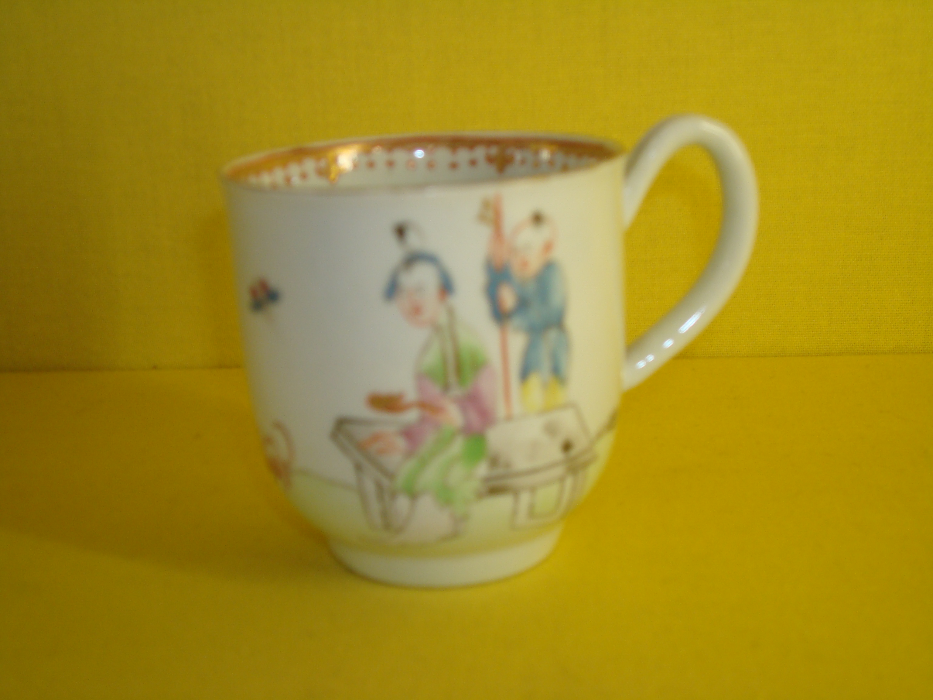 A Worcester coffee cup