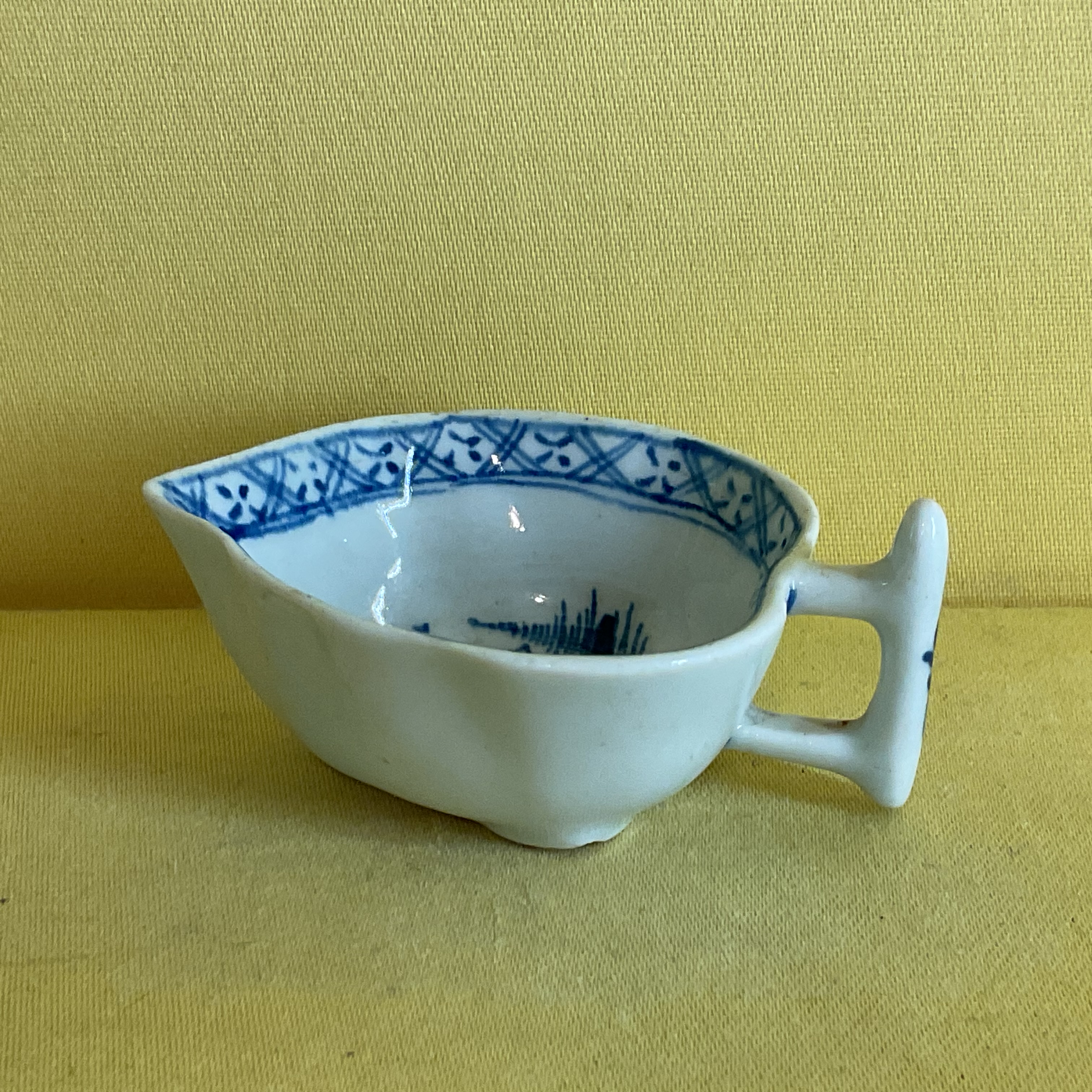 A Derby small butter boat 