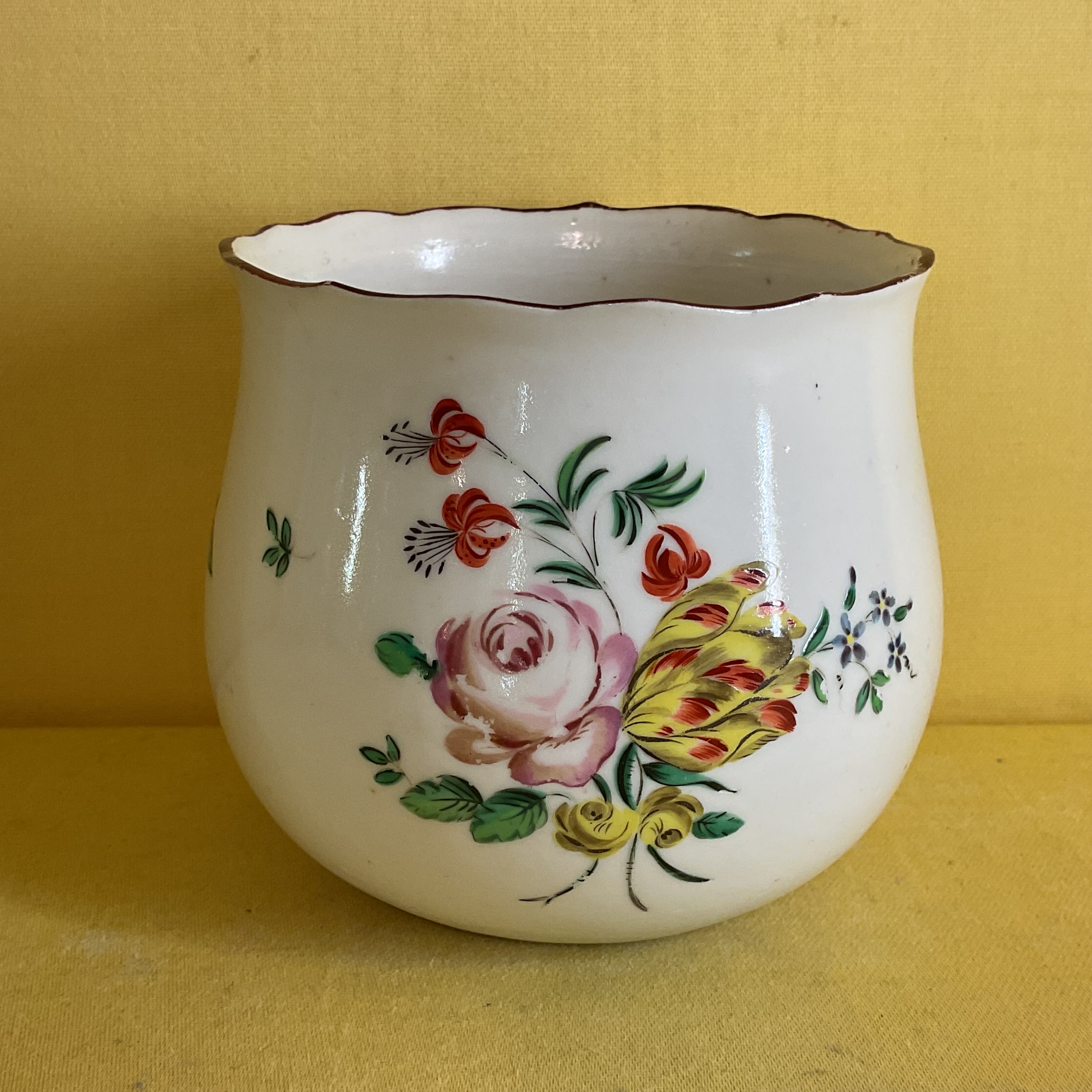 A rare Bristol finger bowl 