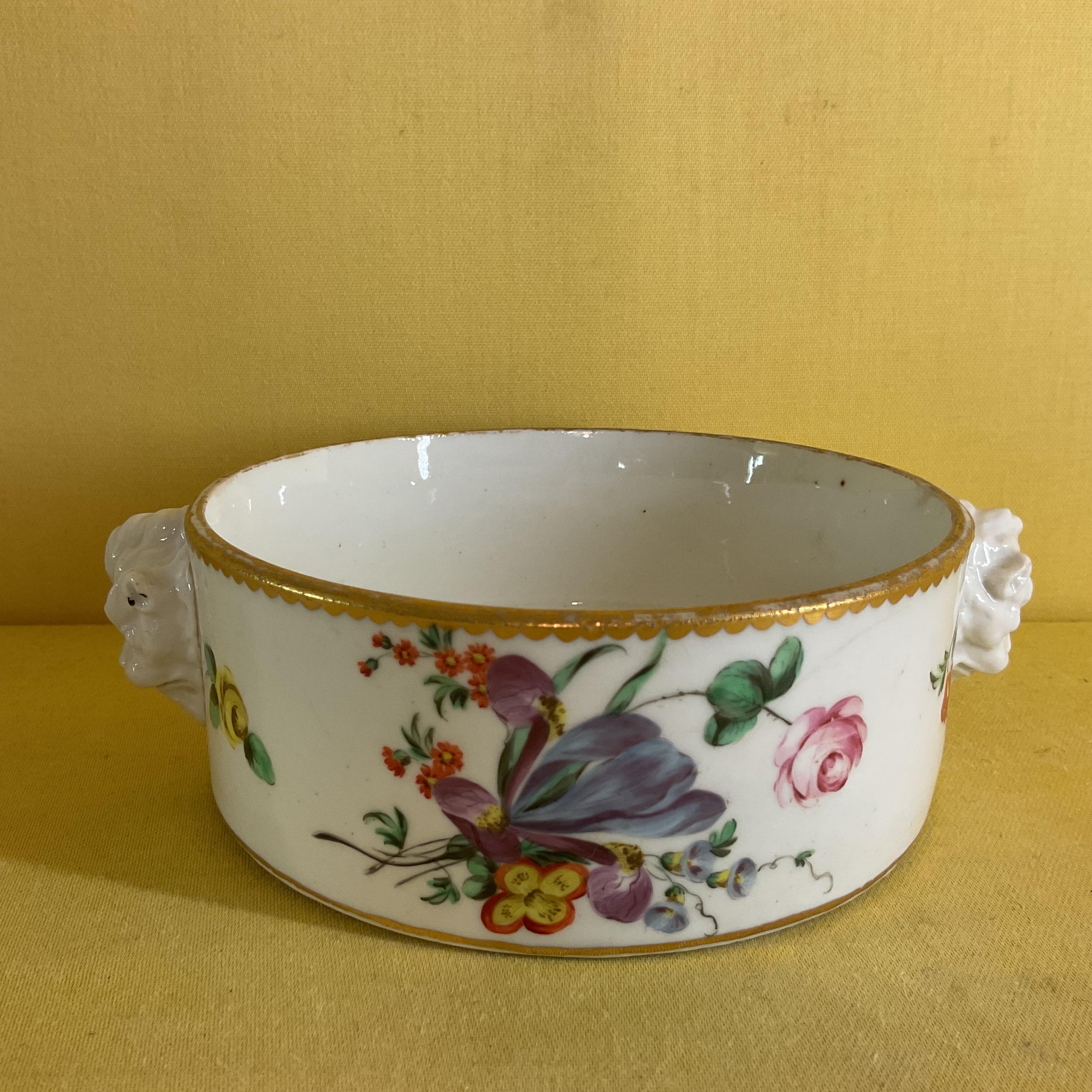 A very rare Bristol bottle coaster