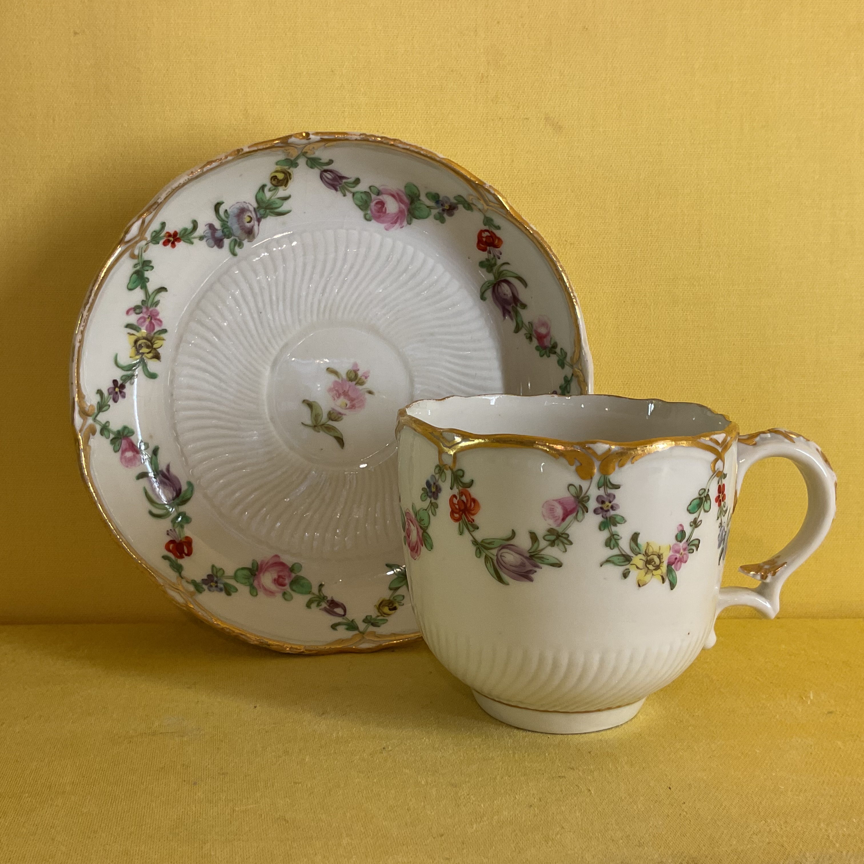 A Bristol coffee cup and saucer