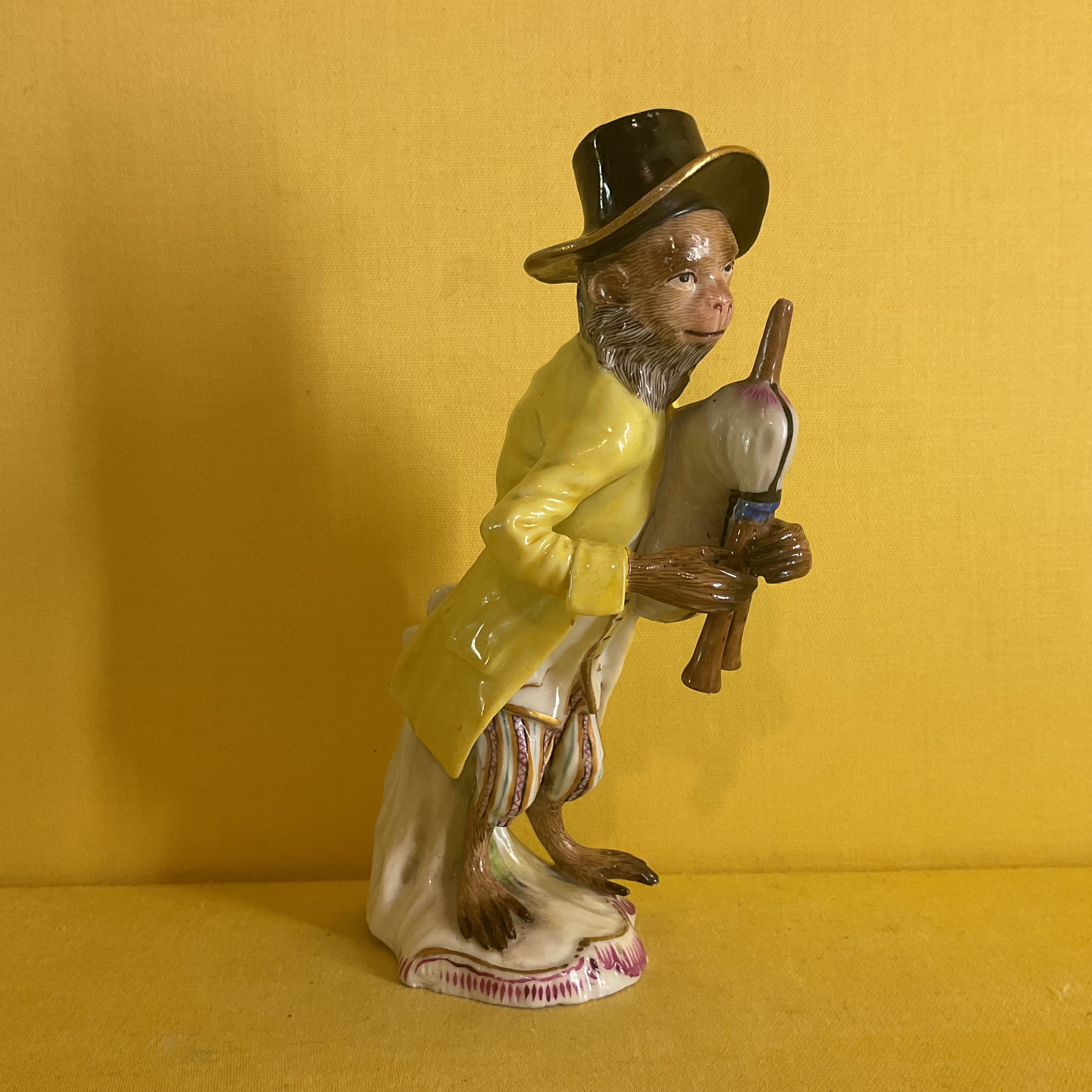 A rare Furstenberg model of a monkey musician 