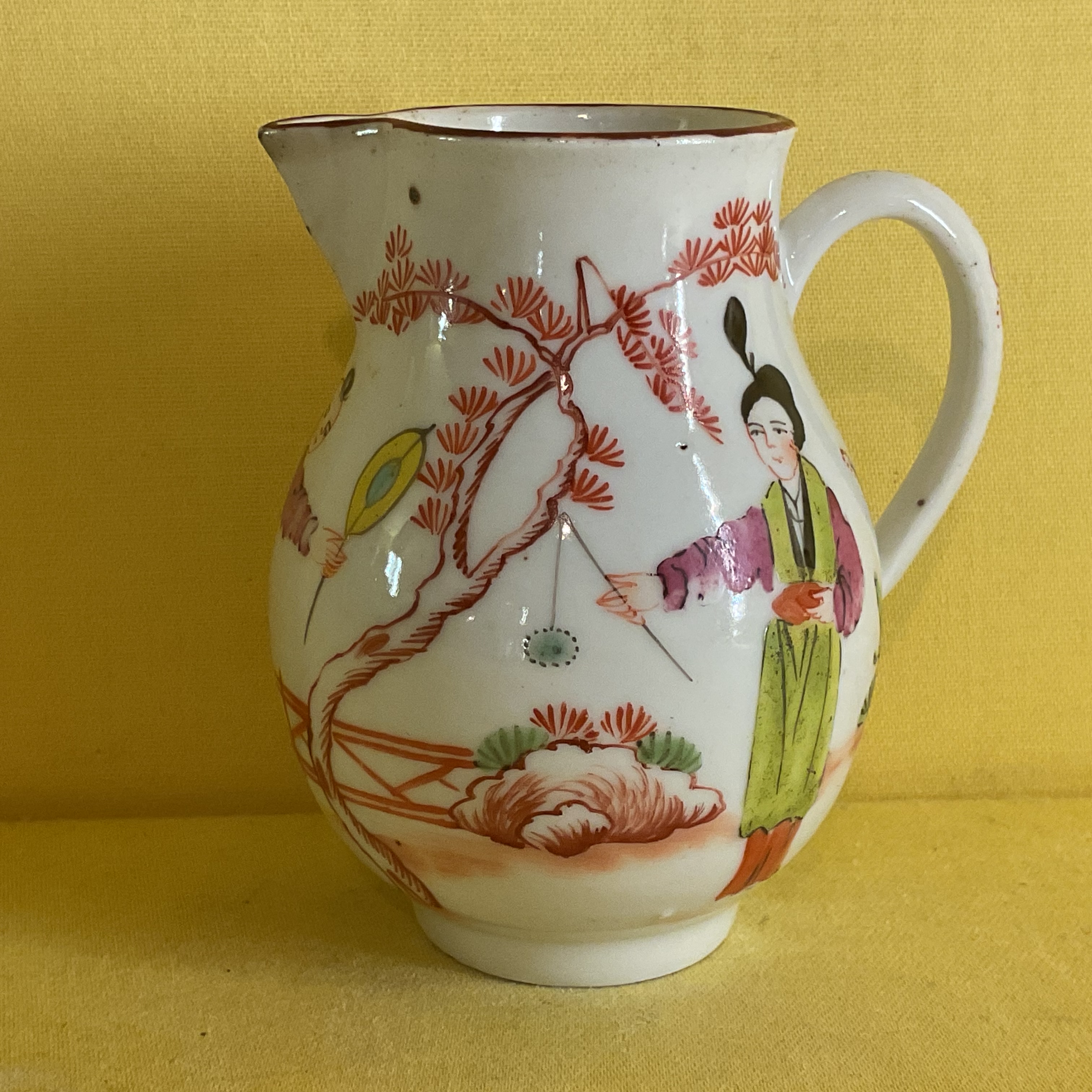 A Bristol cream jug