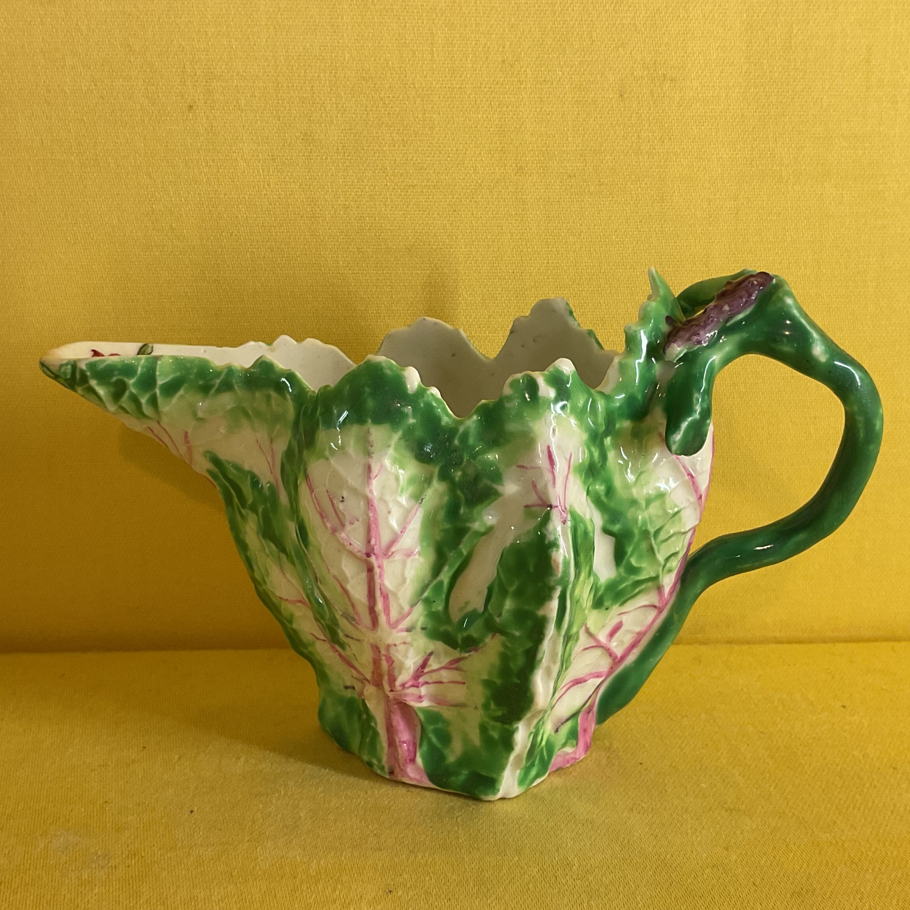 A Longton Hall cream boat 