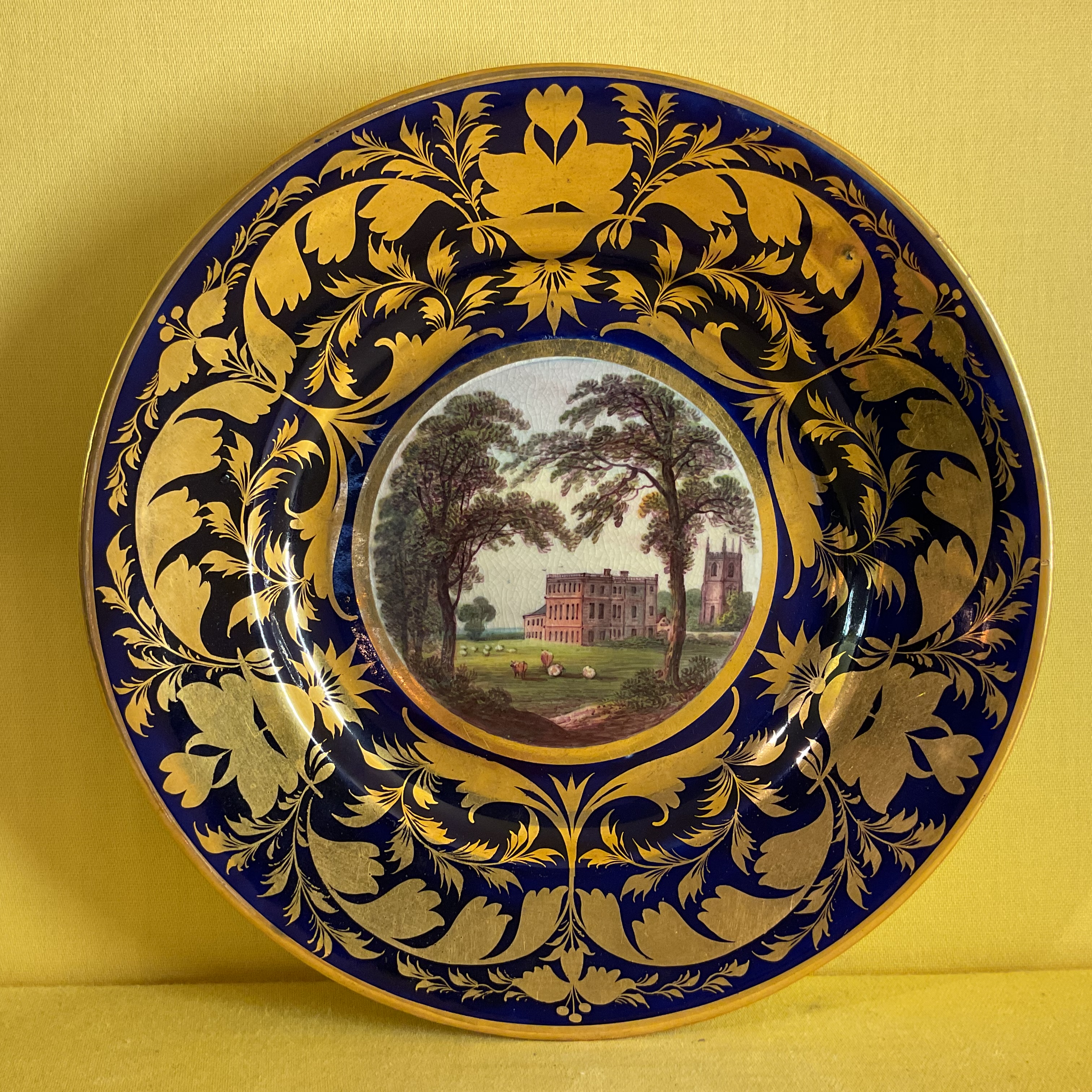 A Derby small plate 