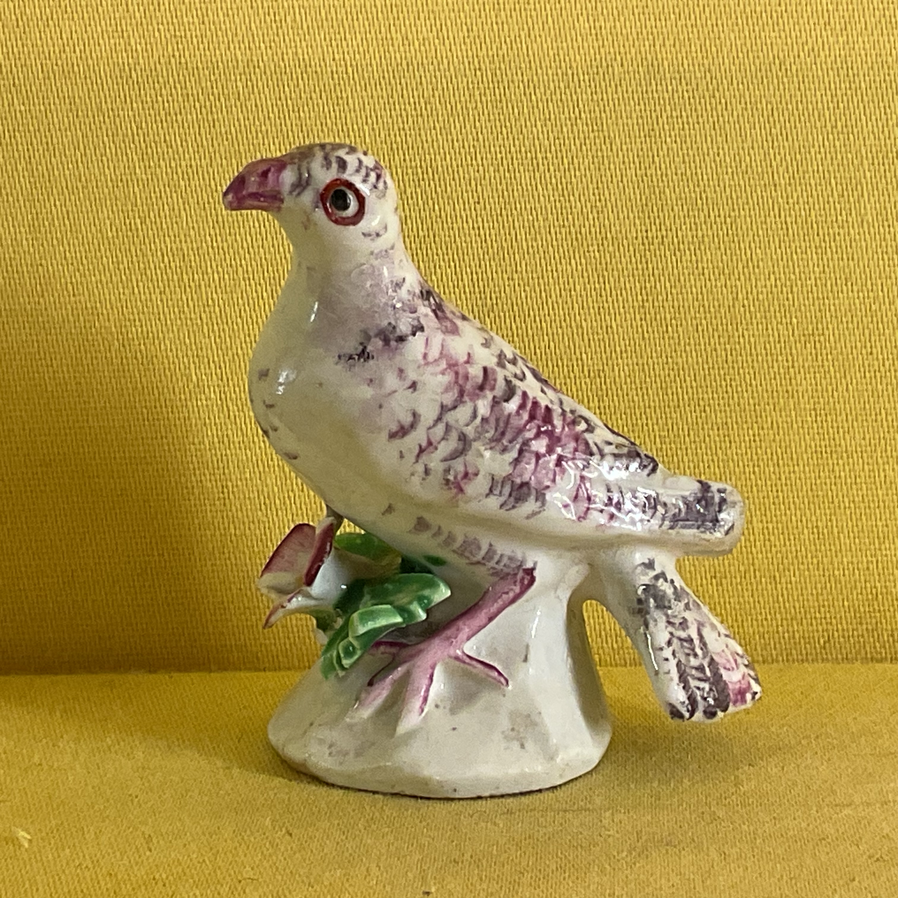 A rare Bow small model of a Pigeon 