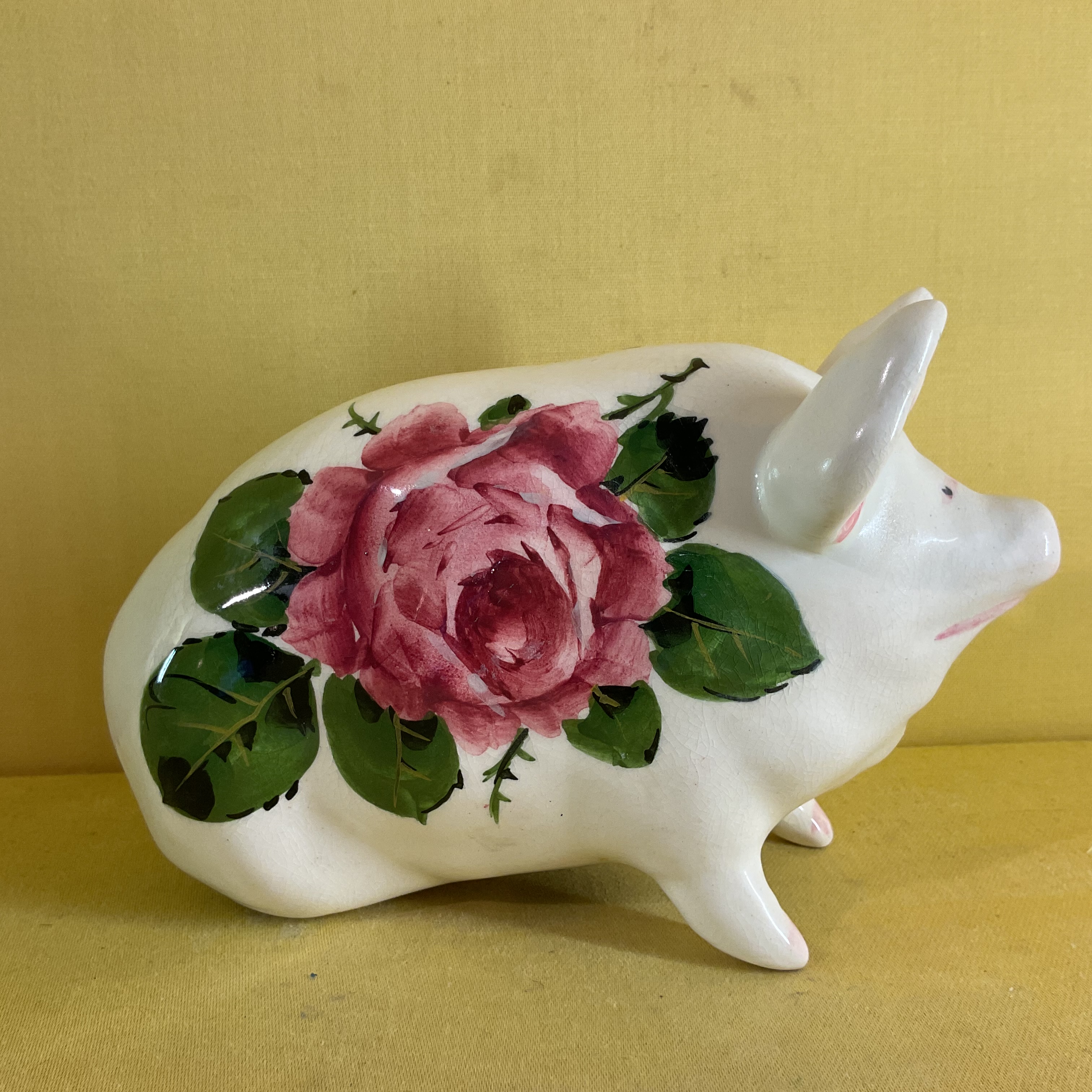  A Plichta pottery small model of a pig