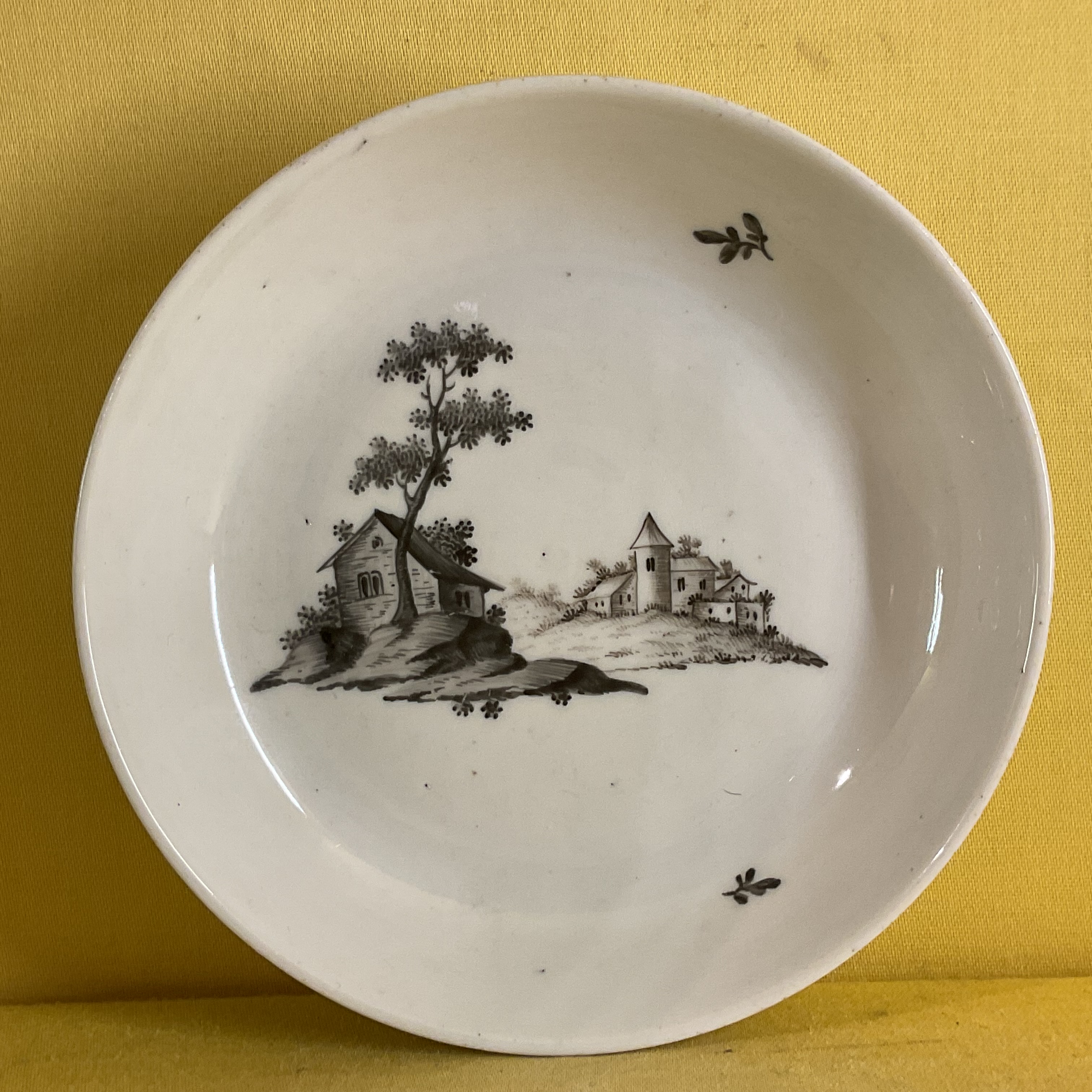 A rare Bristol saucer 