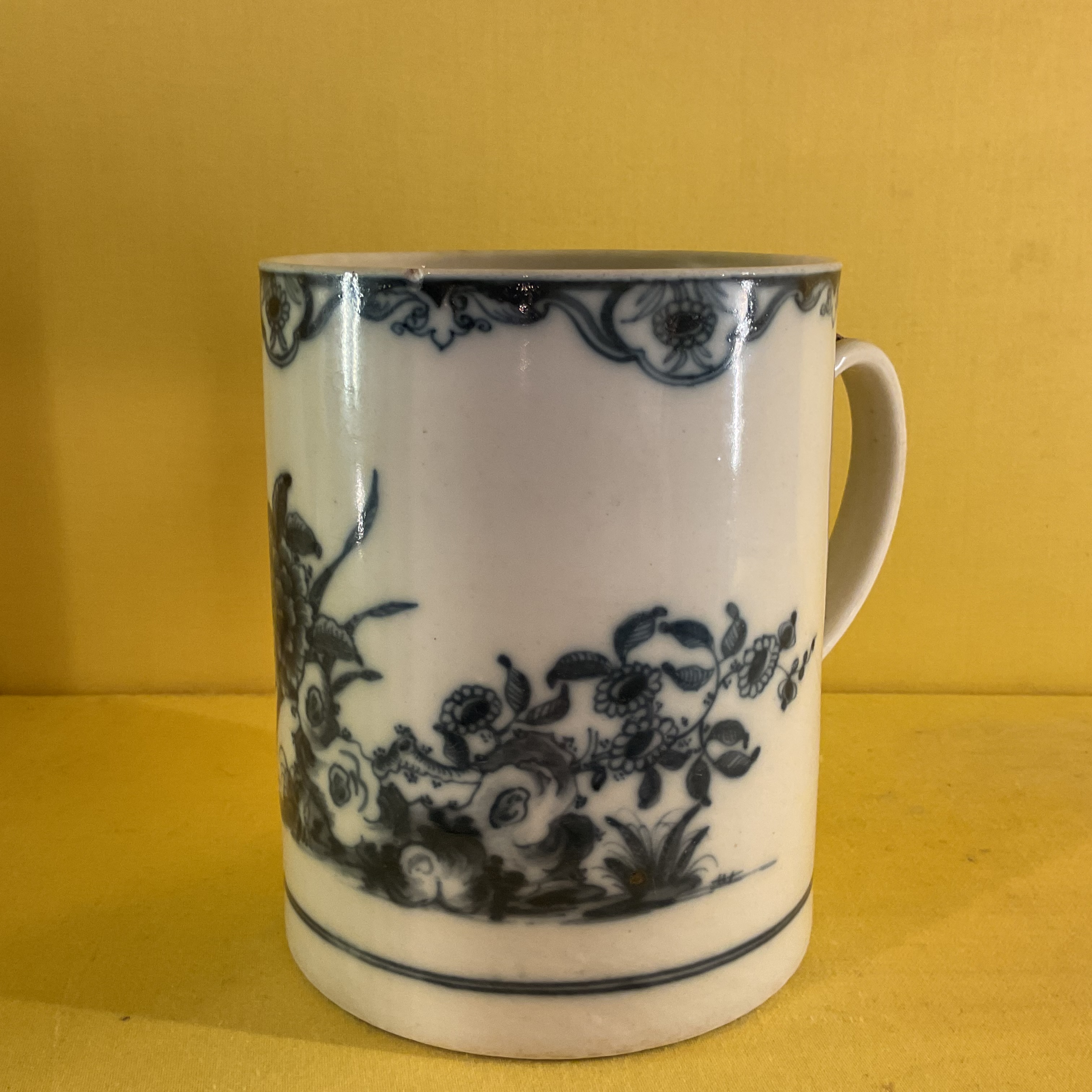 A Plymouth cylindrical mug 