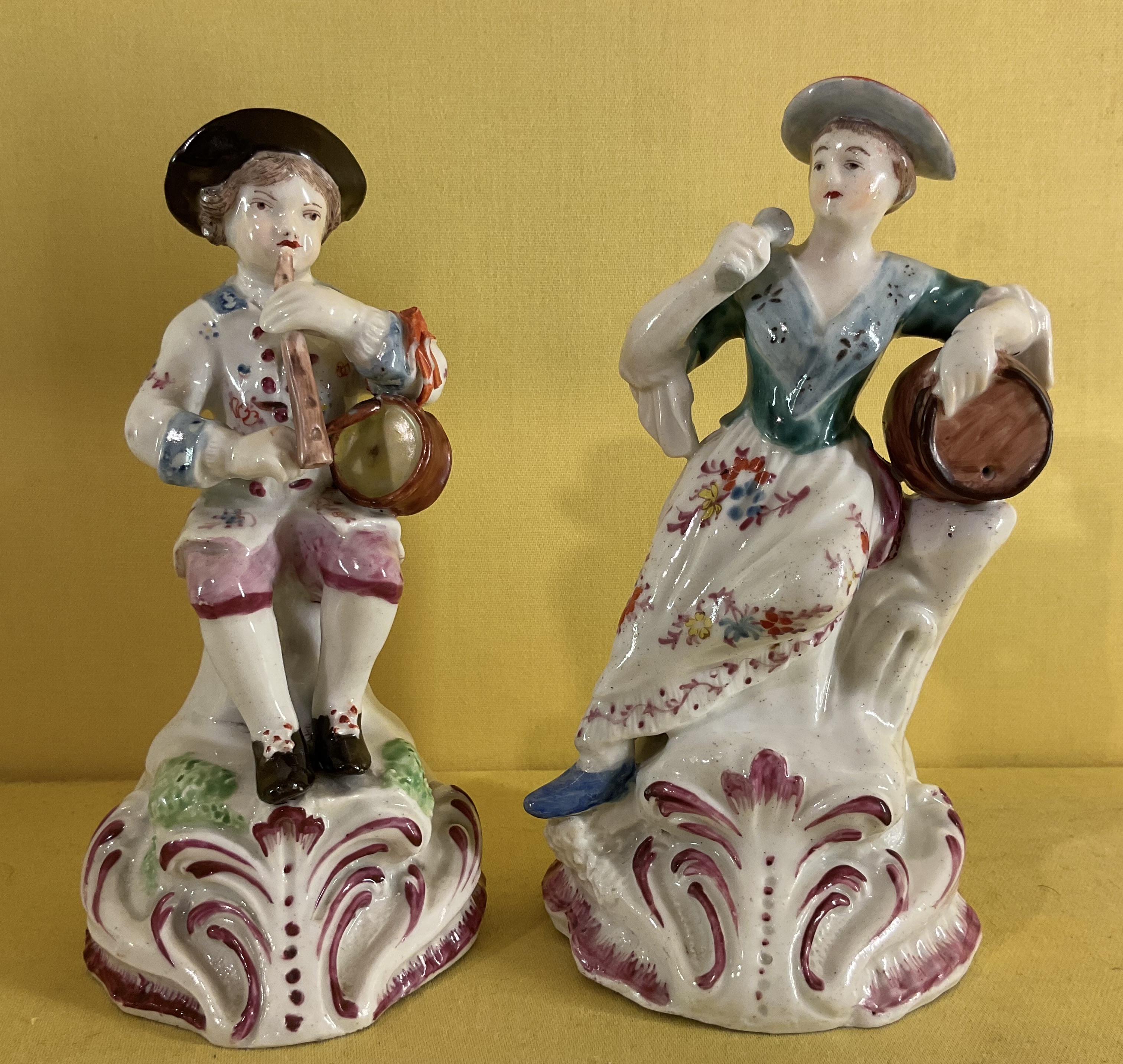 Two Plymouth figures 