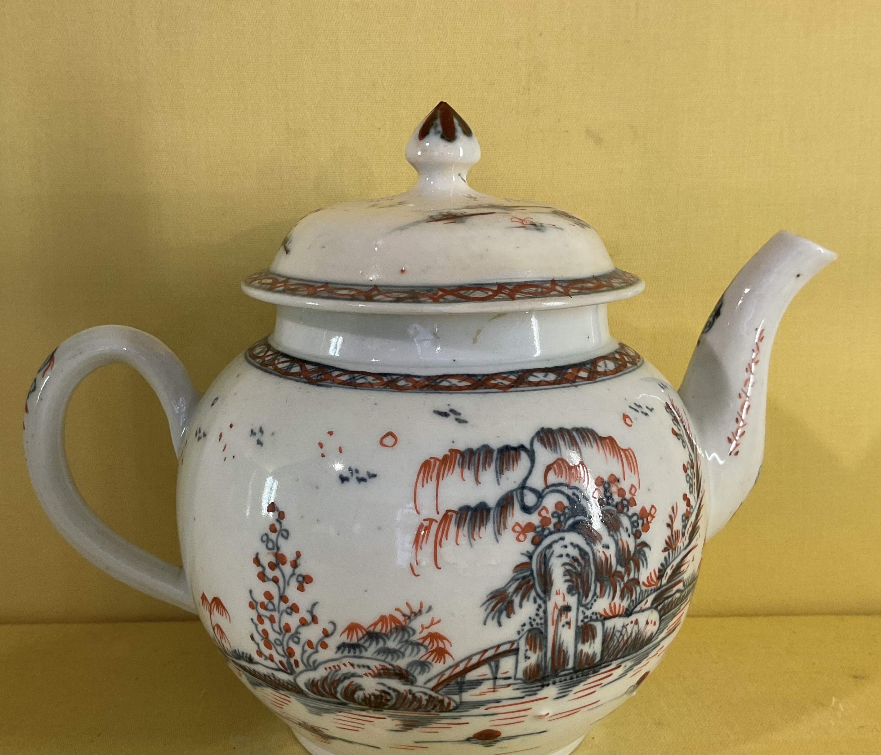 A Plymouth teapot and cover 