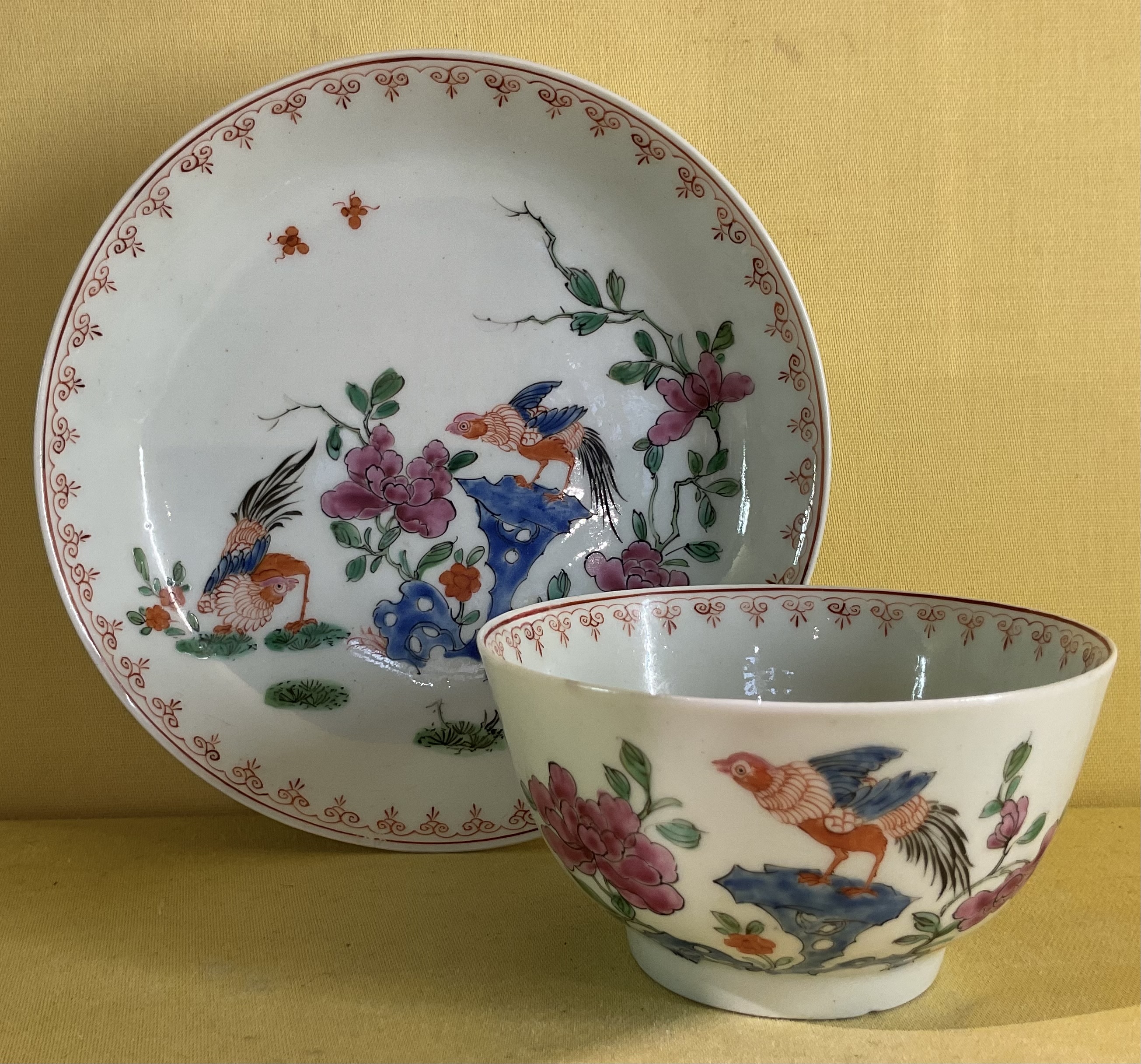 Albert Amor • 18th Century Polychrome Worcester
