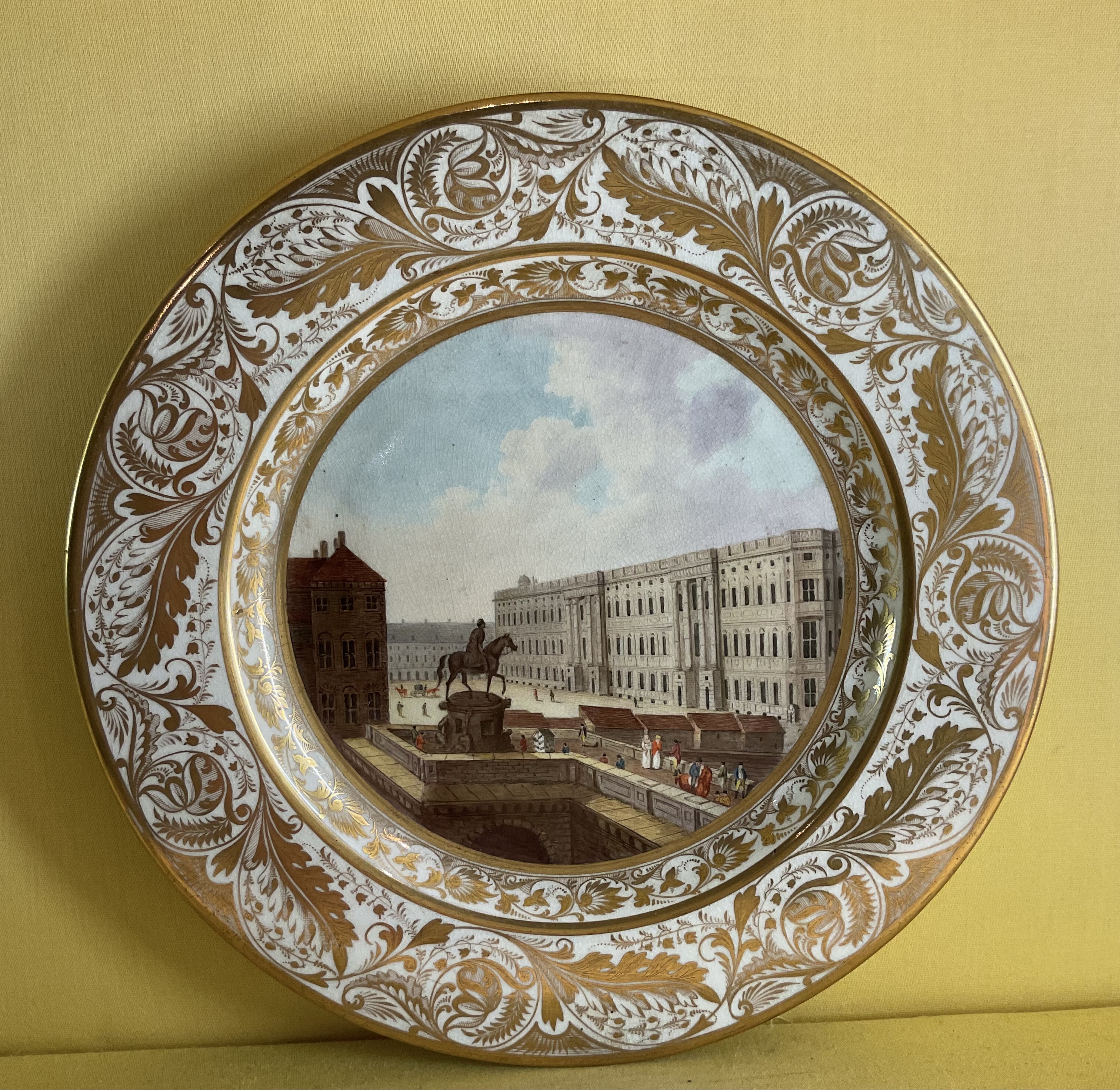 A very fine Derby plate 