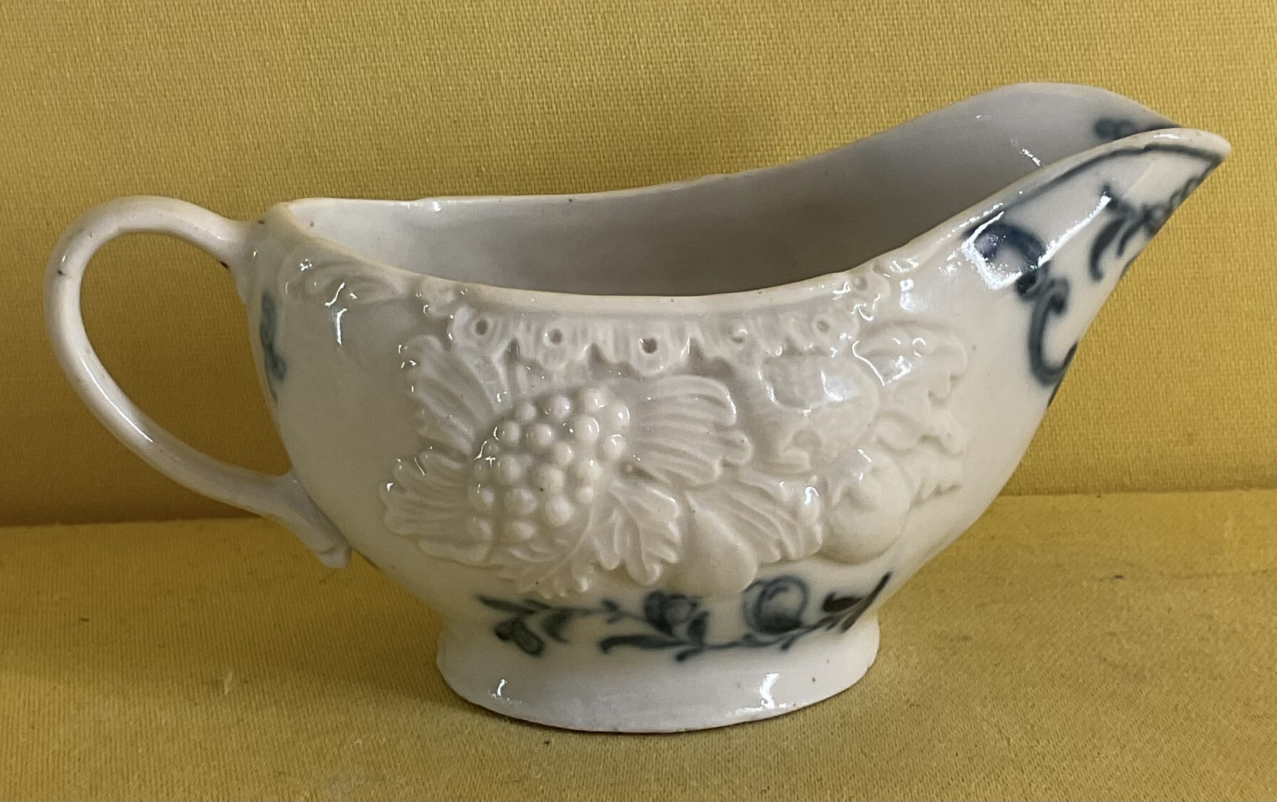 A good Plymouth small oval cream boat 