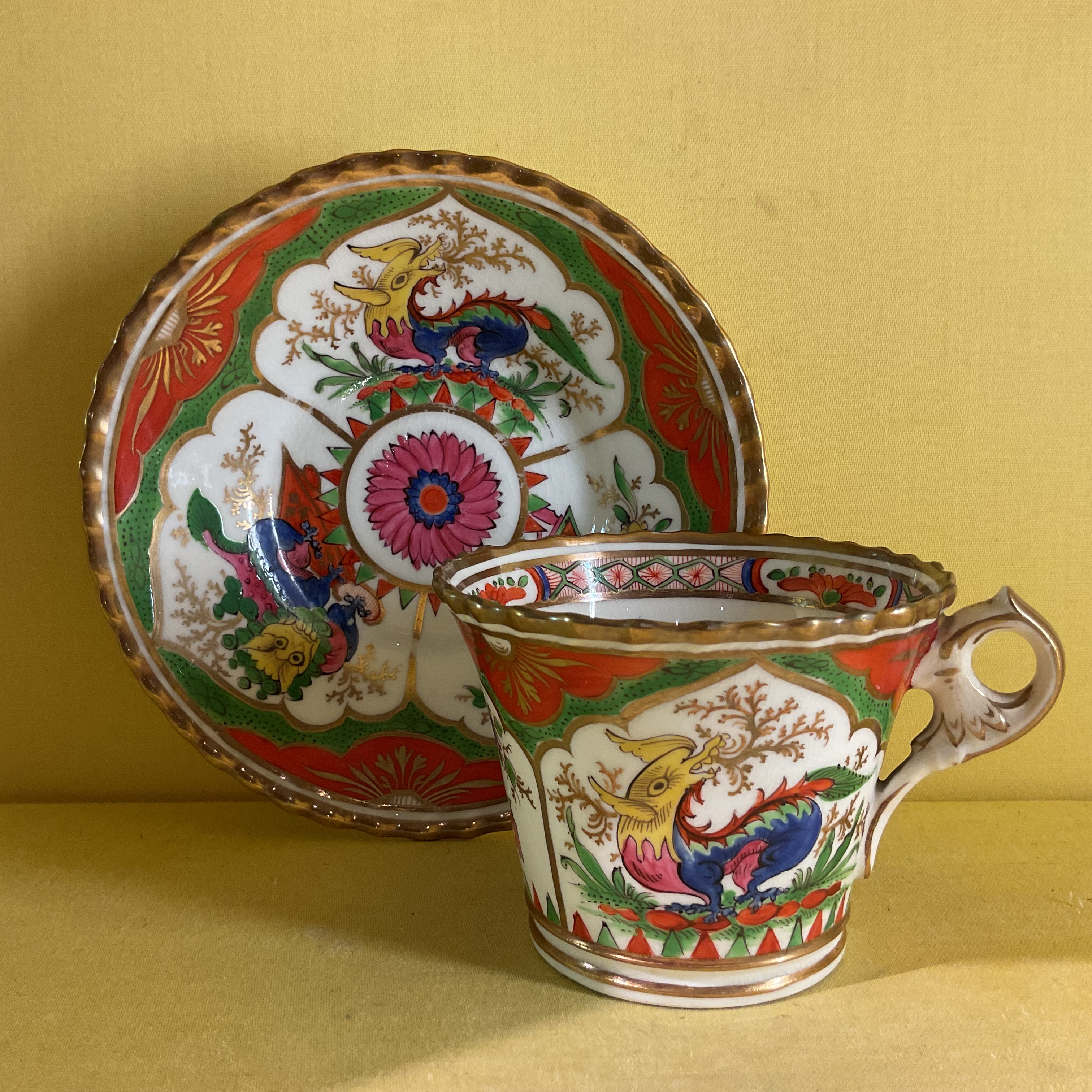 Na Chamberlain’s Worcester teacup and saucer 