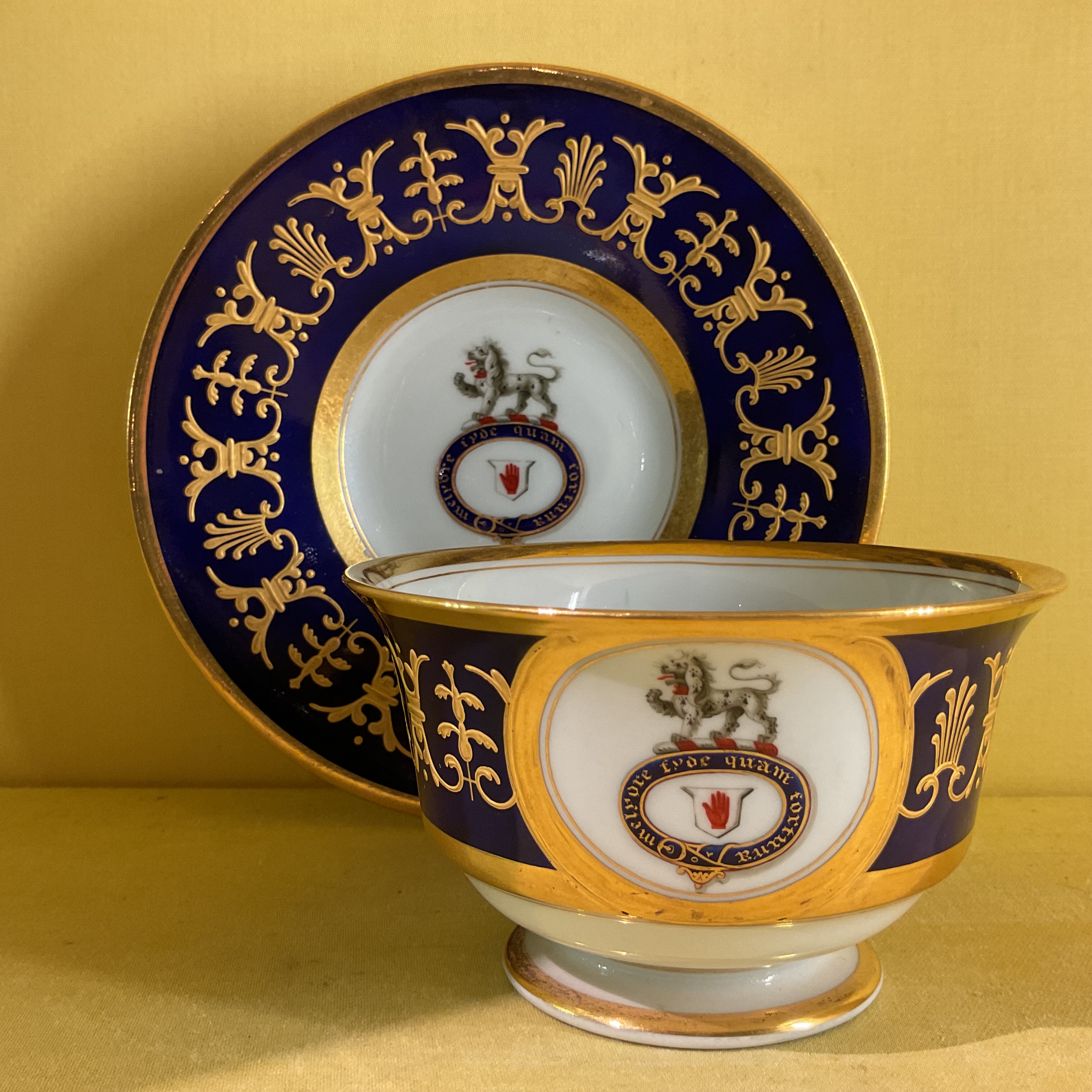 A Flight, Barr and Barr Worcester breakfast cup and saucer 