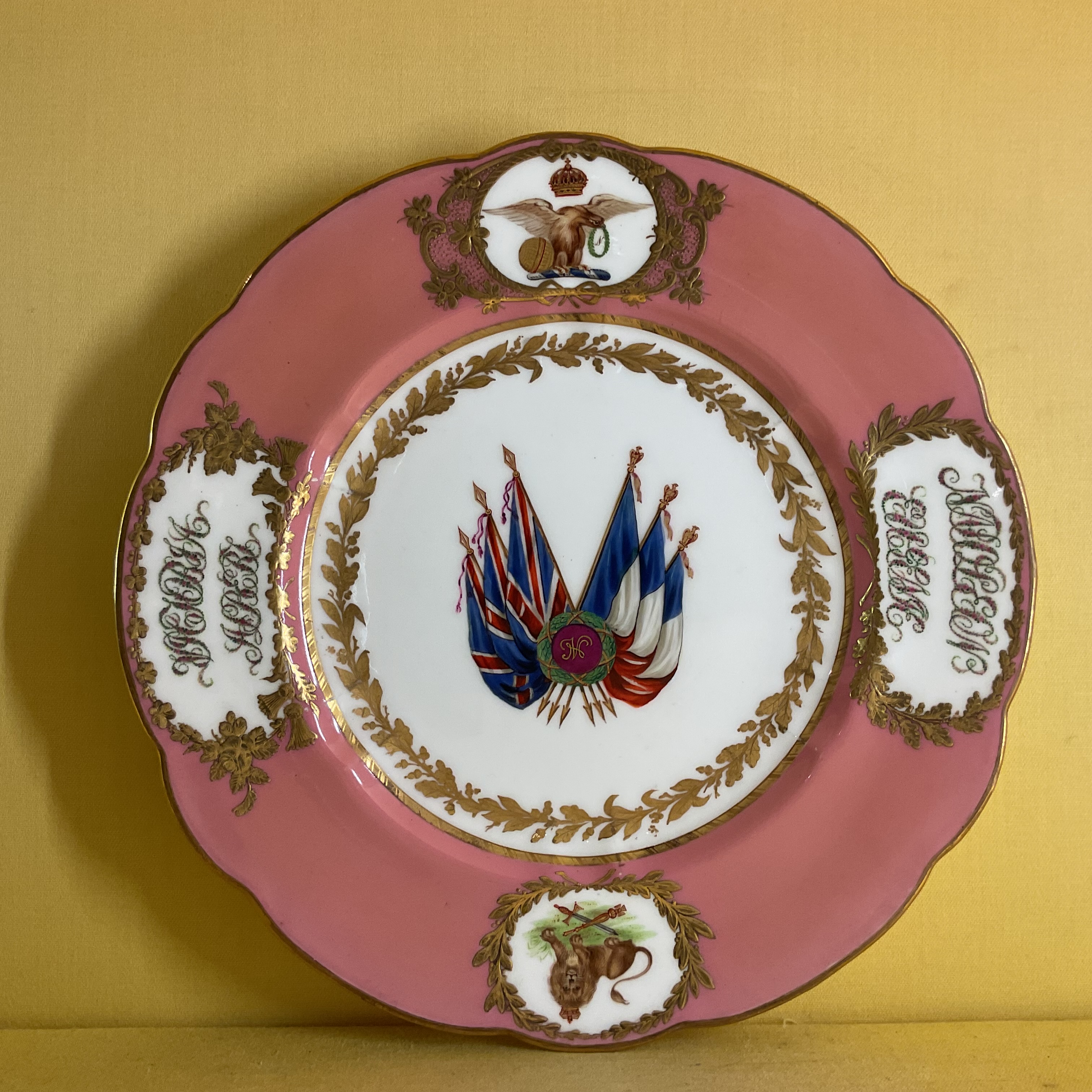 A rare John Rose, Coalbrookdale plate 