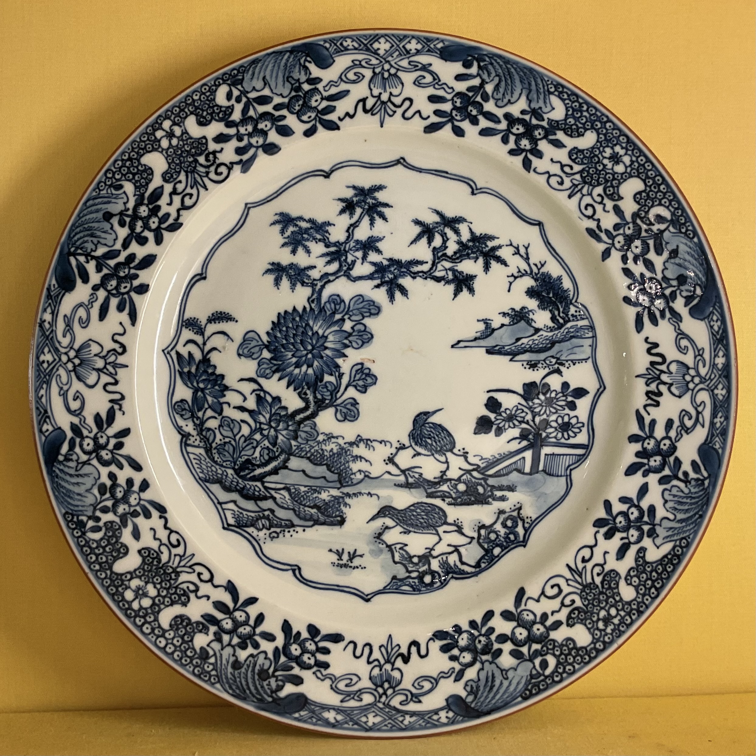 A Chinese Export large dish 