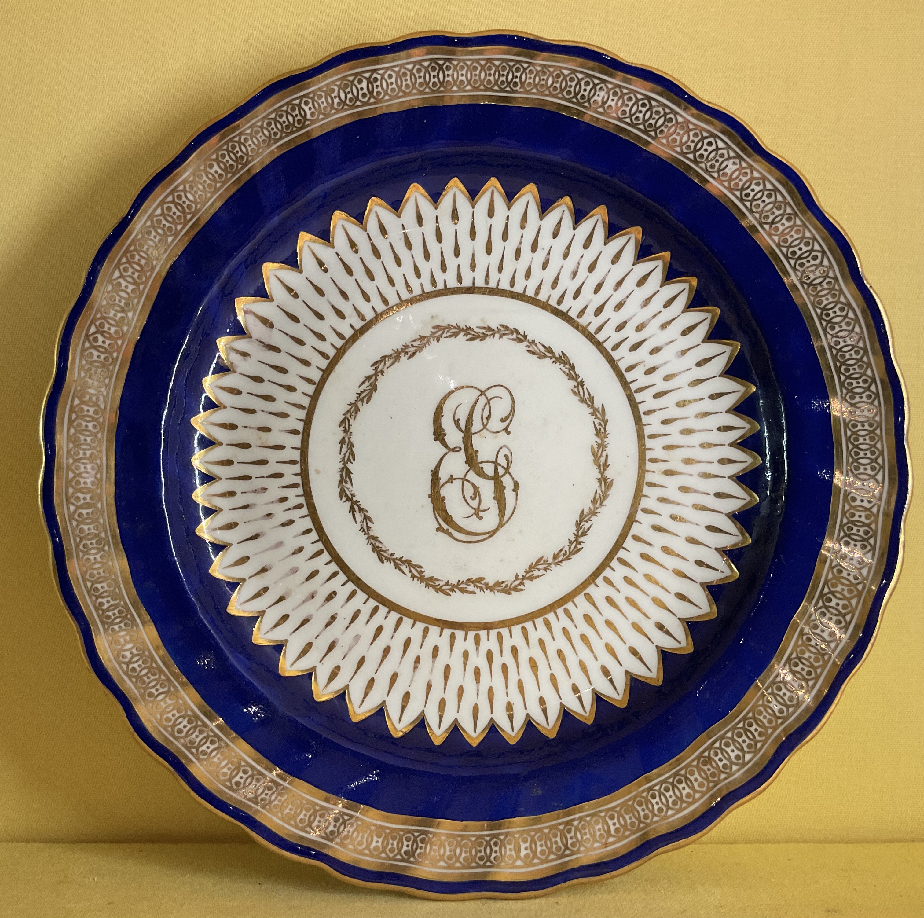 A rare Derby plate 