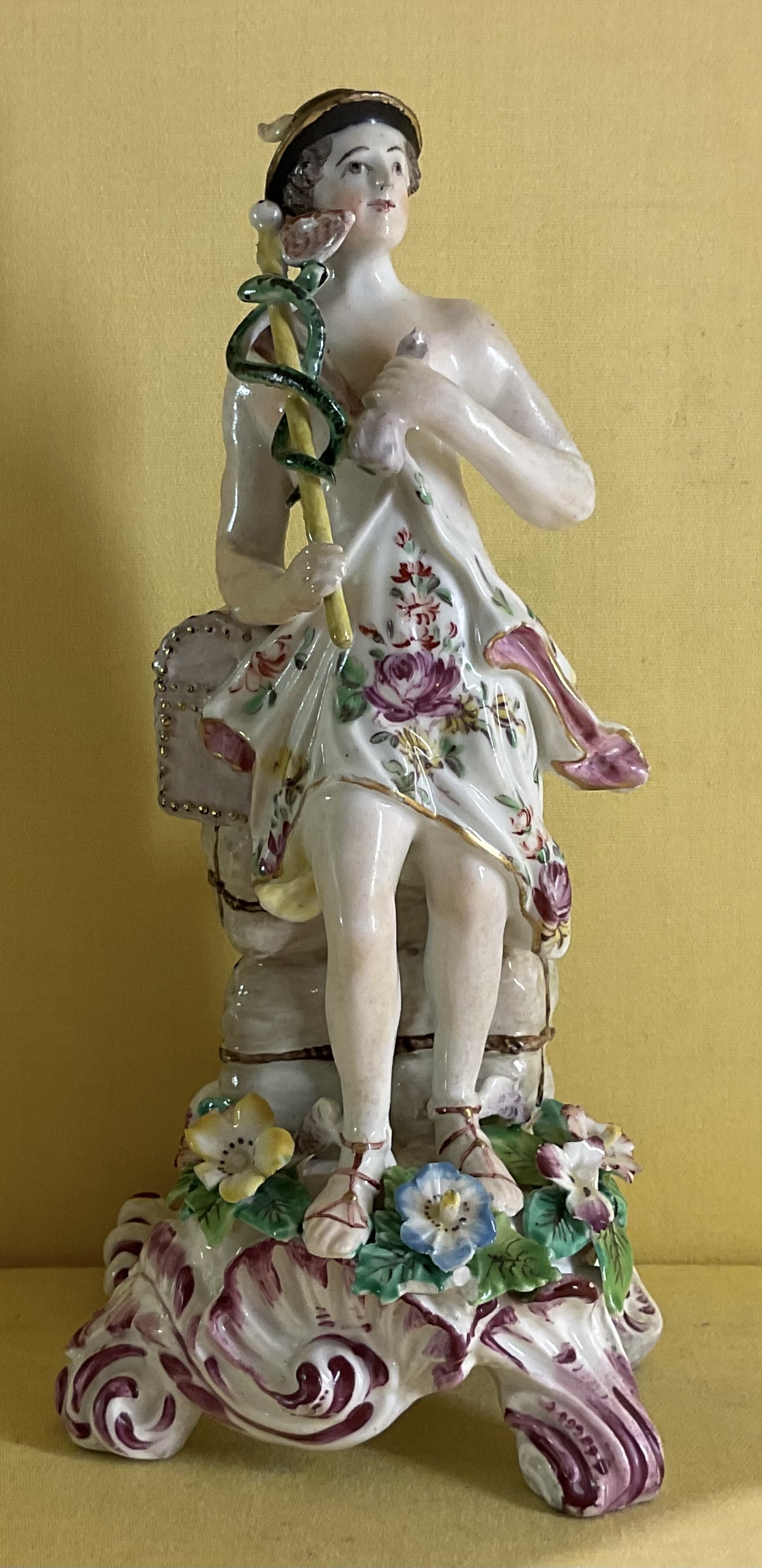 A Bow figure of Mercury 